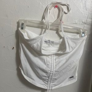 Hollister Halter Top White medium